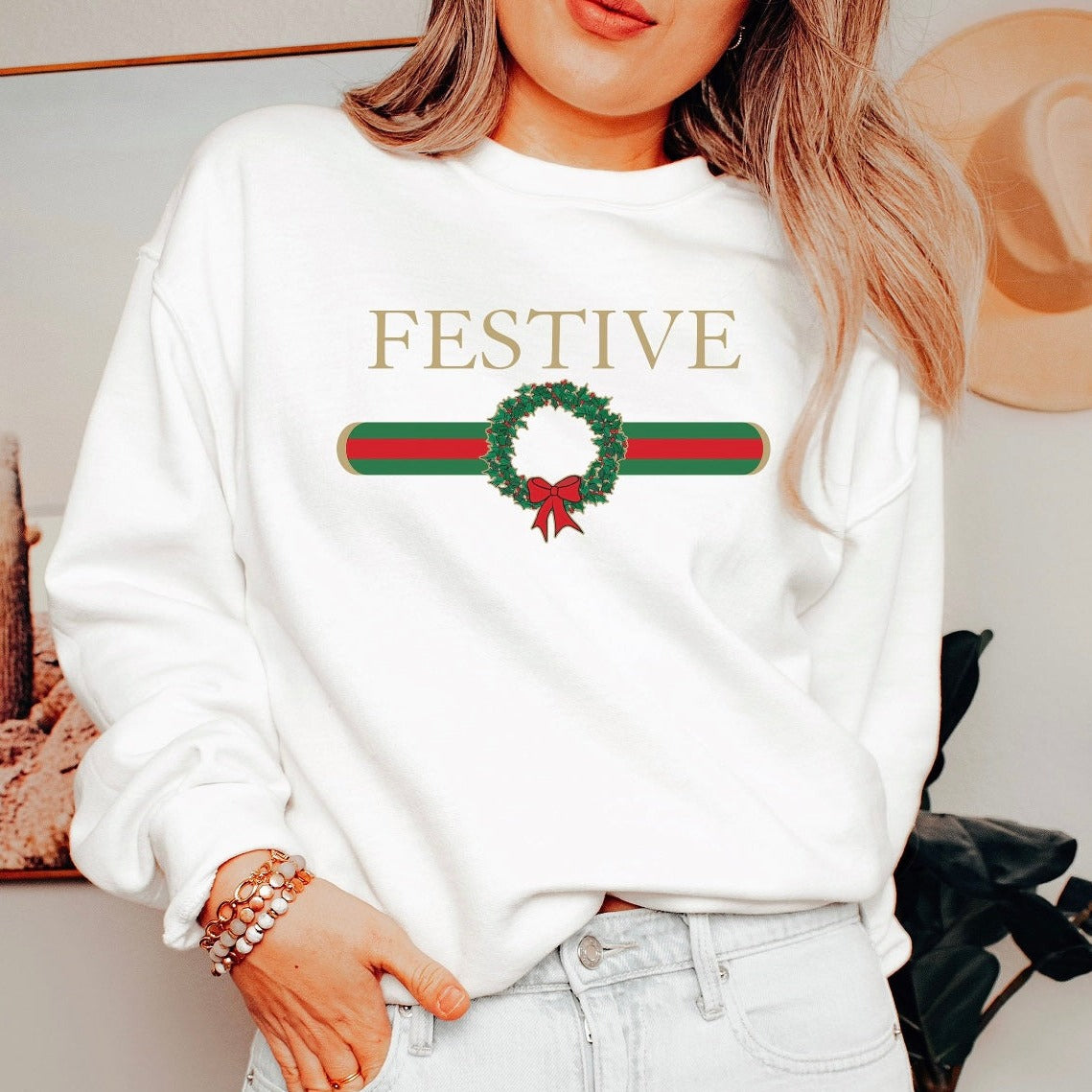 Festive sweatshirt