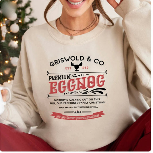 Premium eggnog sweatshirt