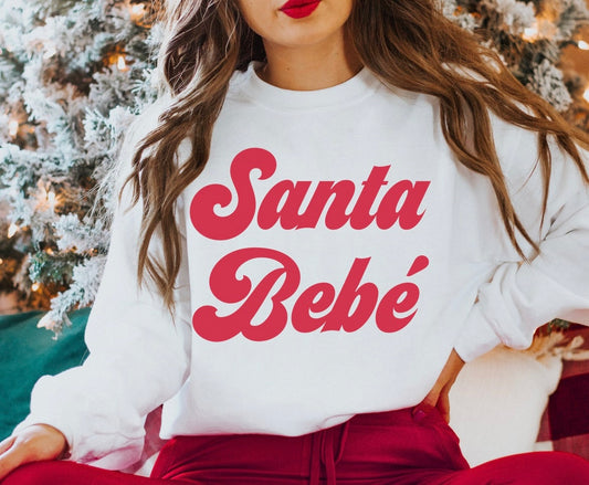 Santa bebe' sweatshirt