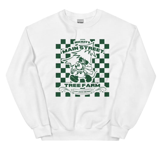 Mickey tree farm sweatshirt