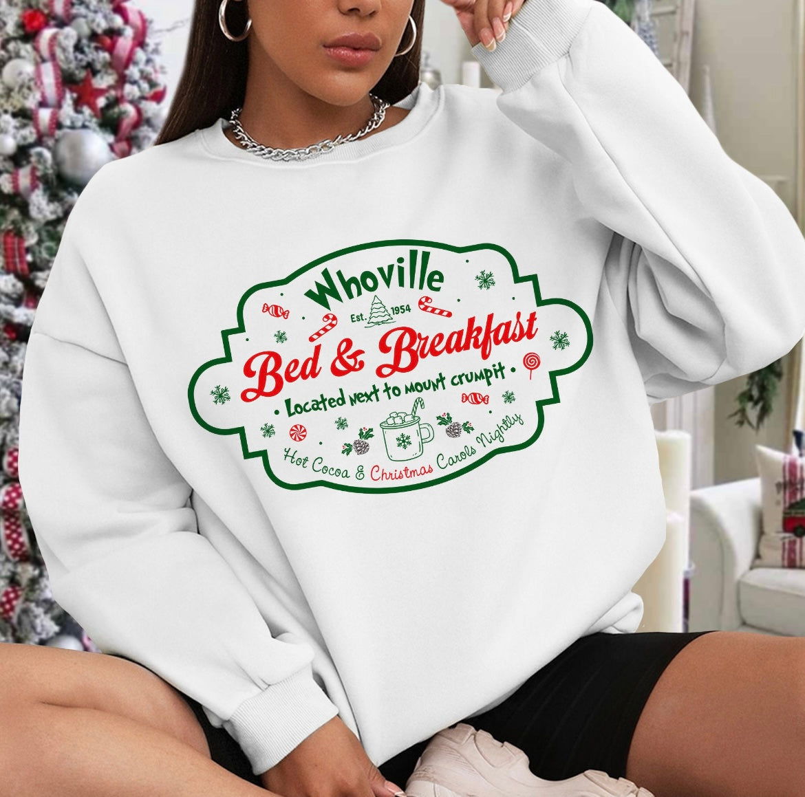 Whoville bed & breakfast sweater