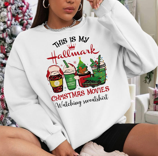 This is my hallmark Christmas movie sweatshirt