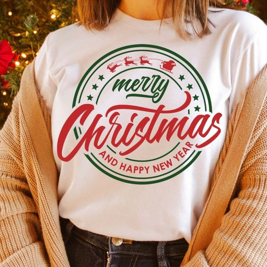 Merry Christmas & happy new year t-shirt