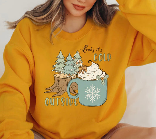 Baby its cold outside sweatshirt