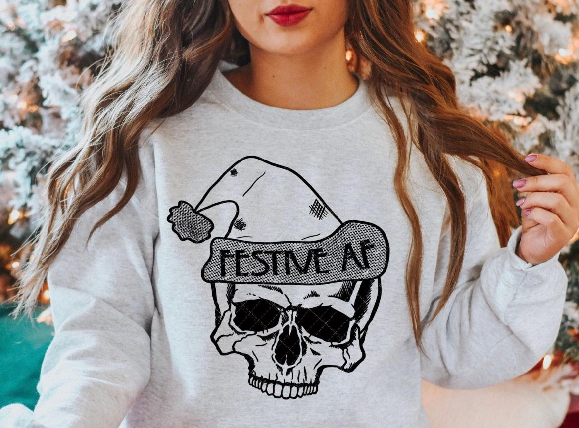 Festive af sweatshirt